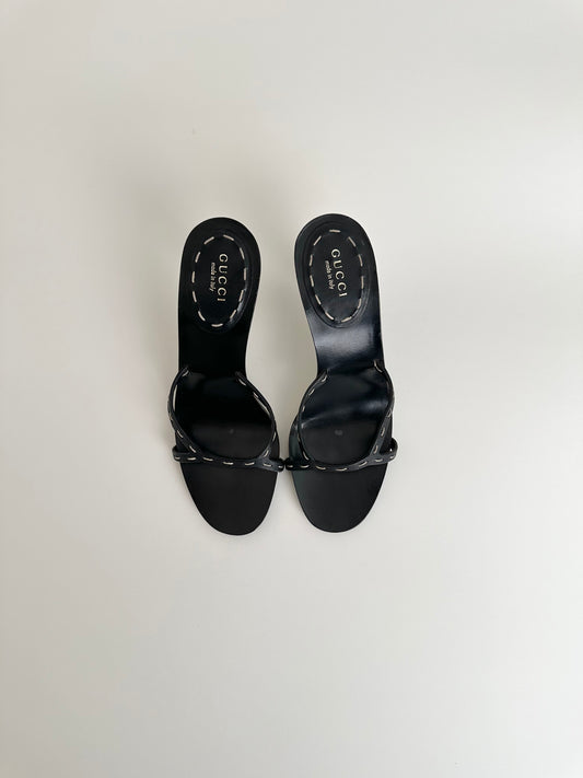 Gucci Tom Ford Bamboo Sandals 35.5
