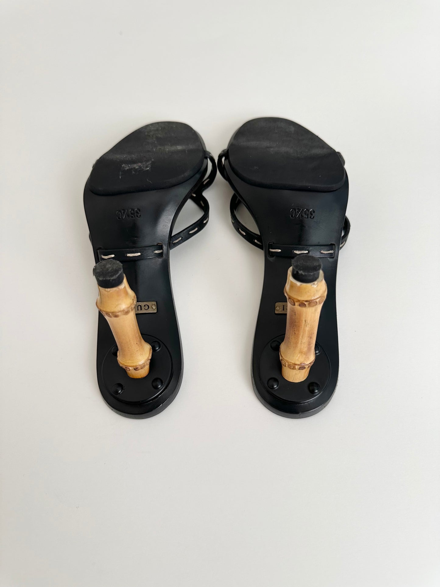 Gucci Tom Ford Bamboo Sandals 35.5