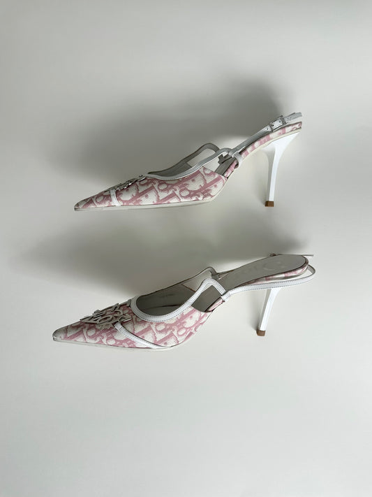 Dior 'I Love Dior' Slingbacks 37.5