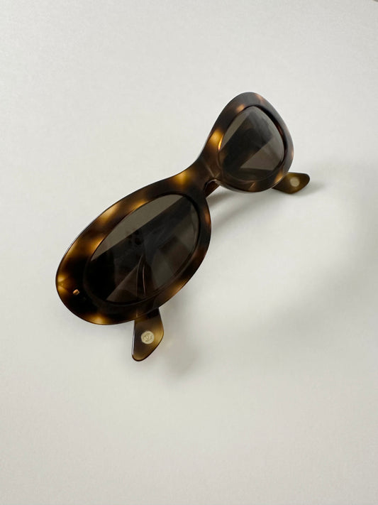 Chanel Tortoise Cat Eye Sunglasses