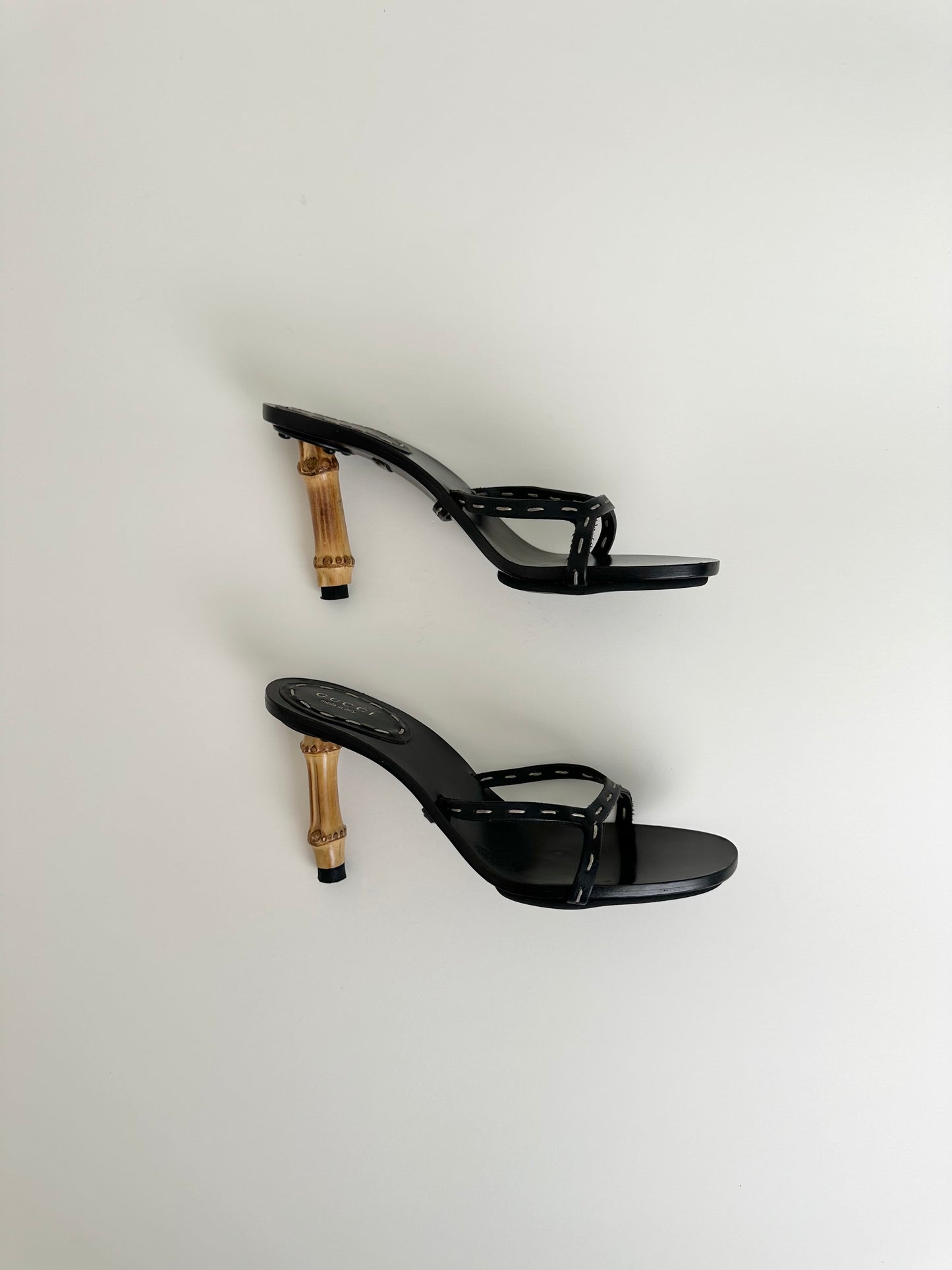 Gucci Tom Ford Bamboo Sandals 35.5