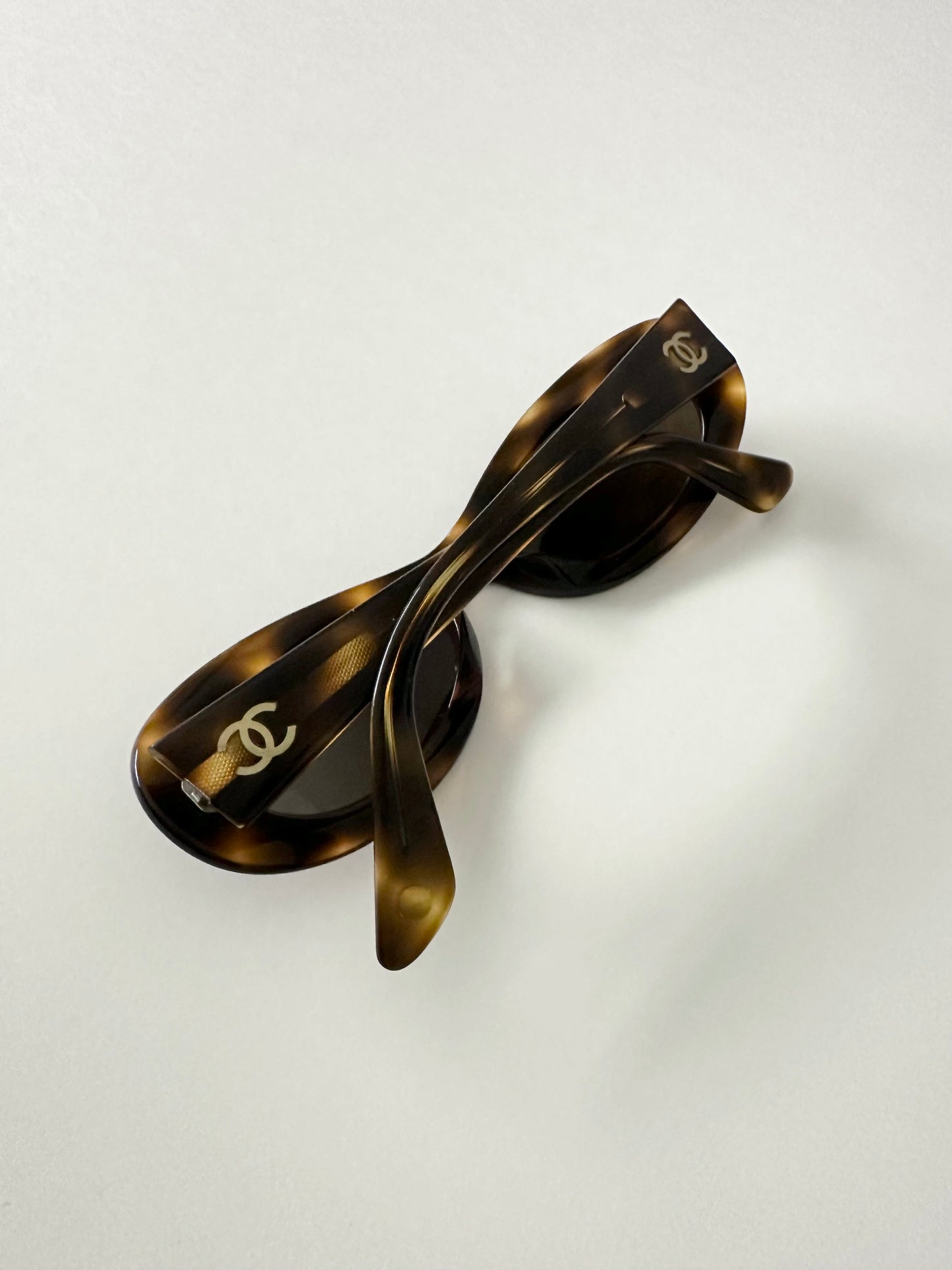 Chanel Tortoise Cat Eye Sunglasses