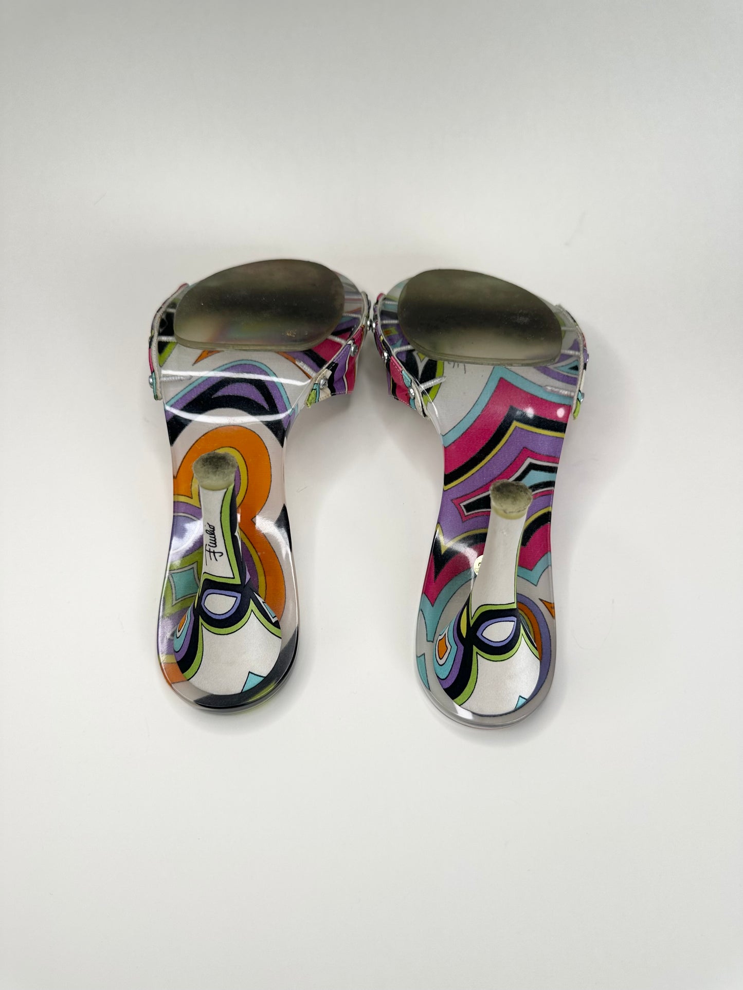 Pucci Satin Sandals 36.5