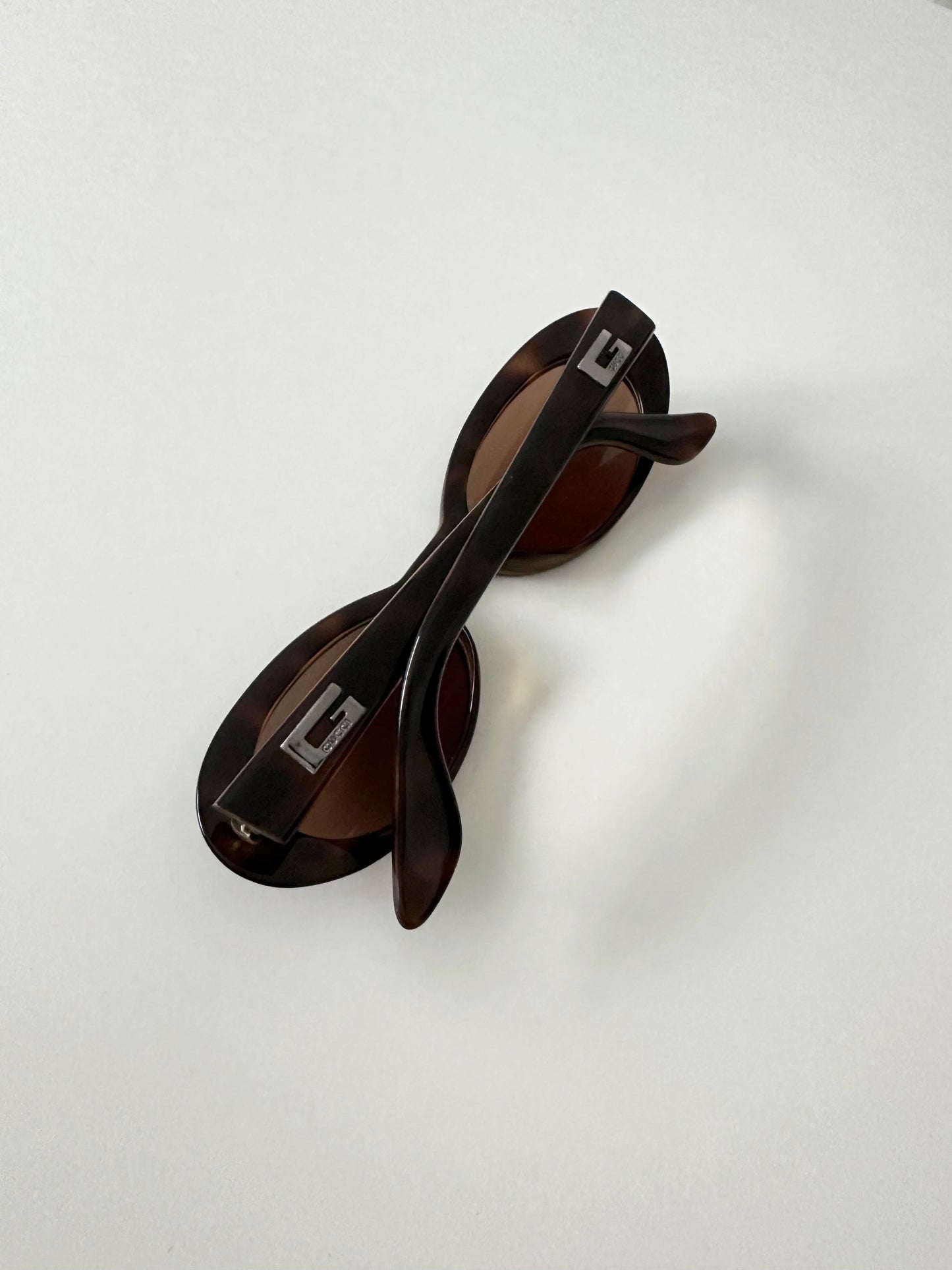 Gucci Brown Cat Eye Sunglasses
