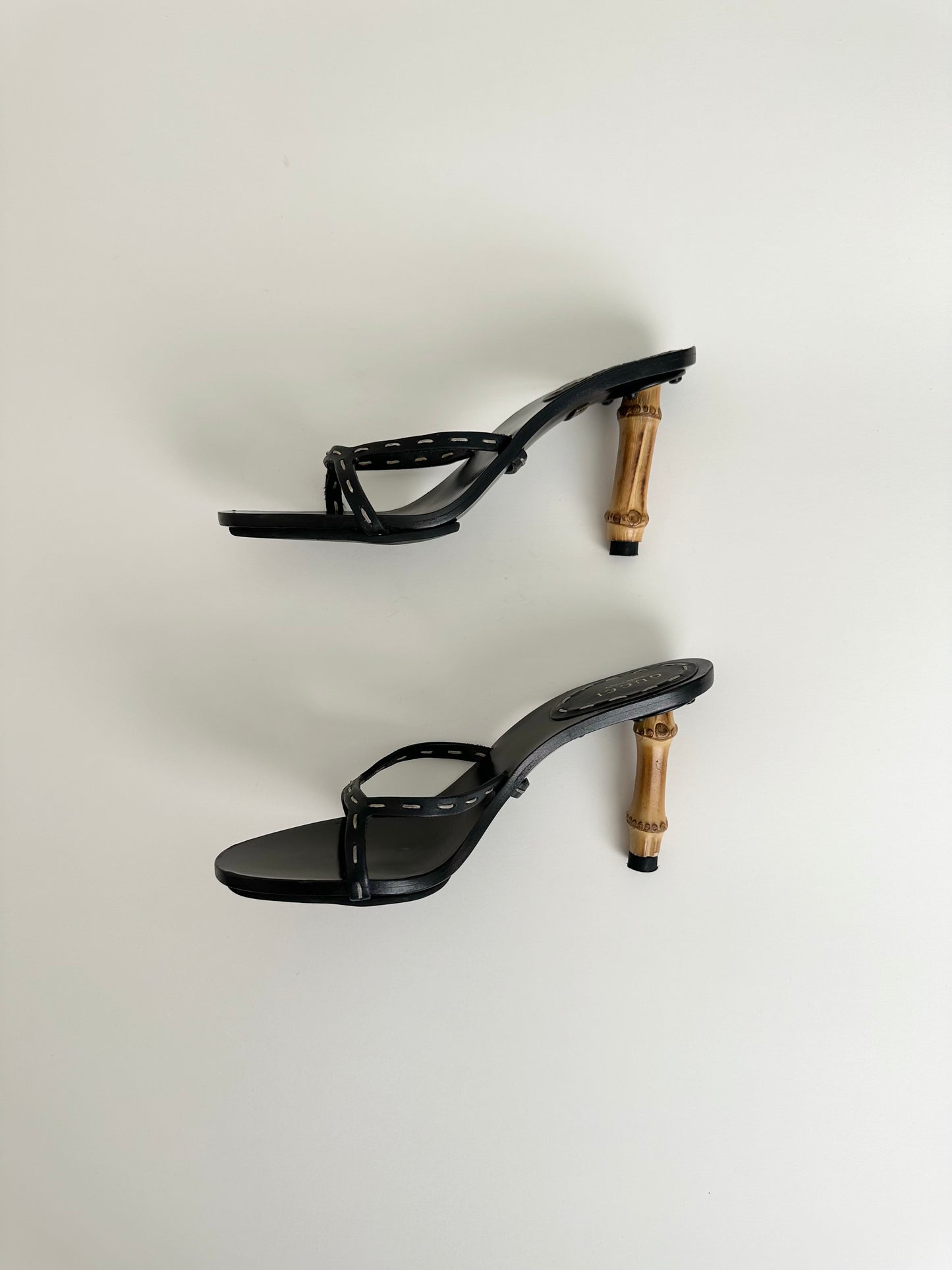 Gucci Tom Ford Bamboo Sandals 35.5
