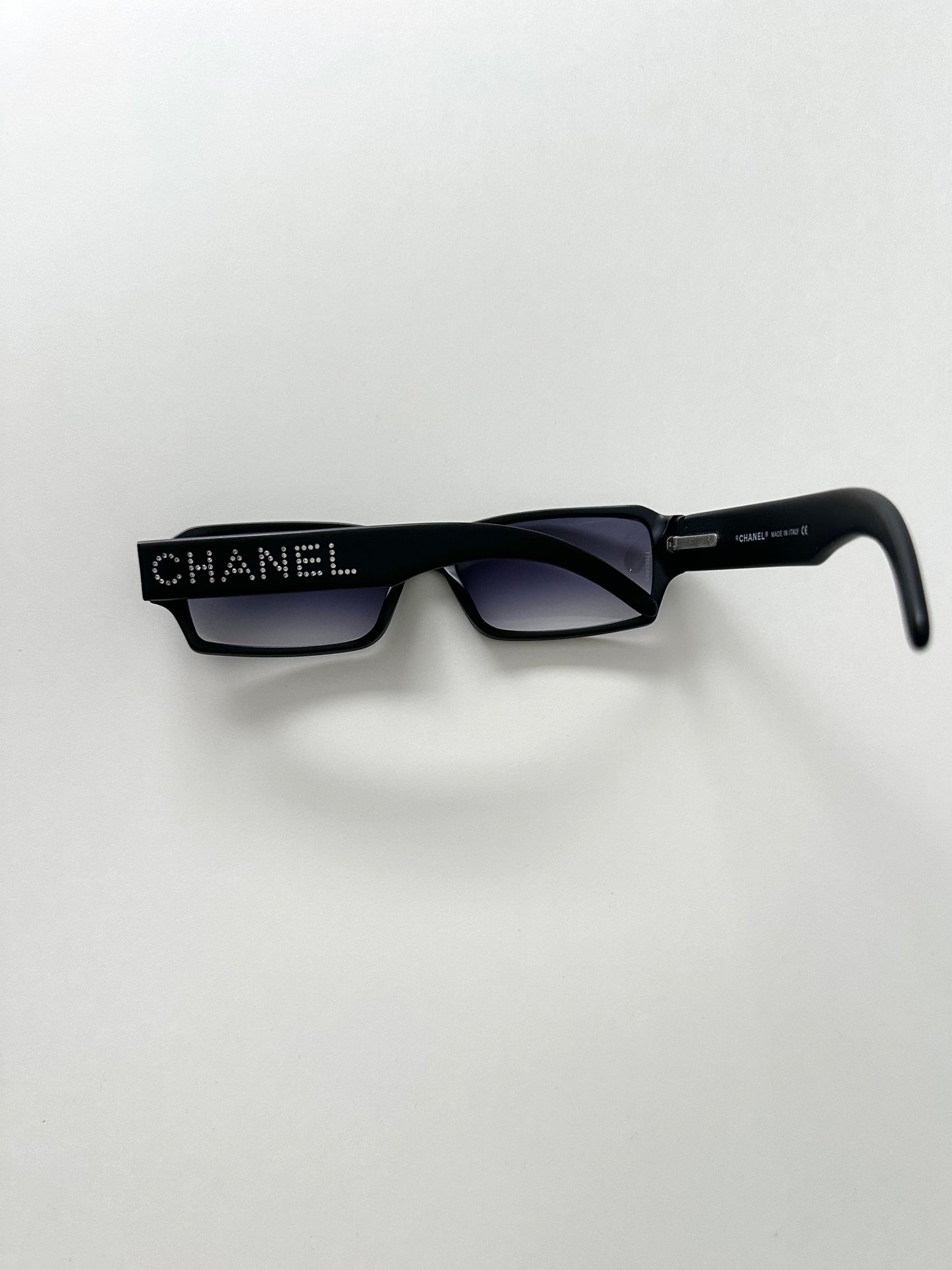 Chanel Gradient Rhinestone Sunglasses