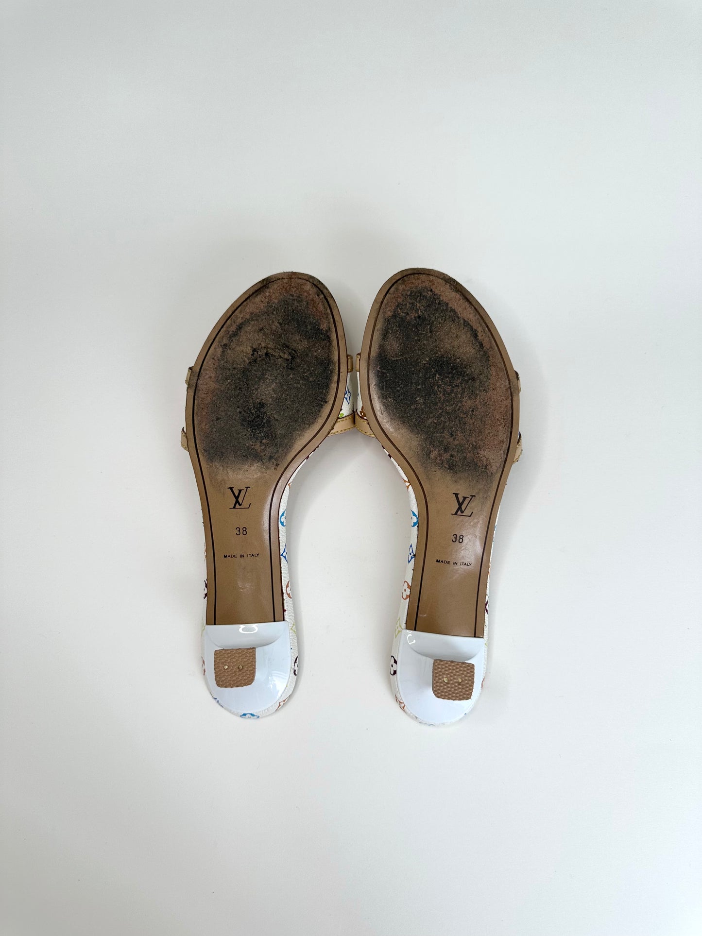 Louis Vuitton Monogram Multicolor Sandals 38