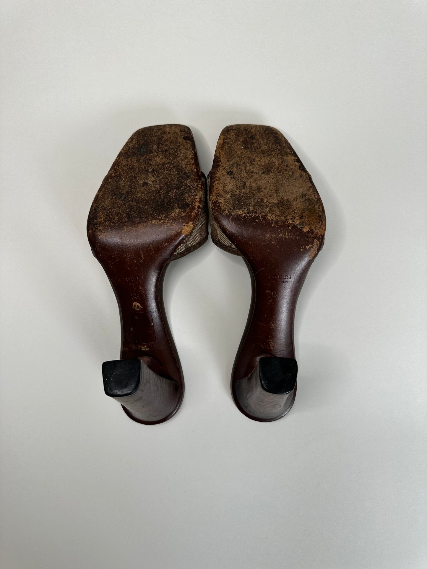 Gucci Monogram Sandals US 8