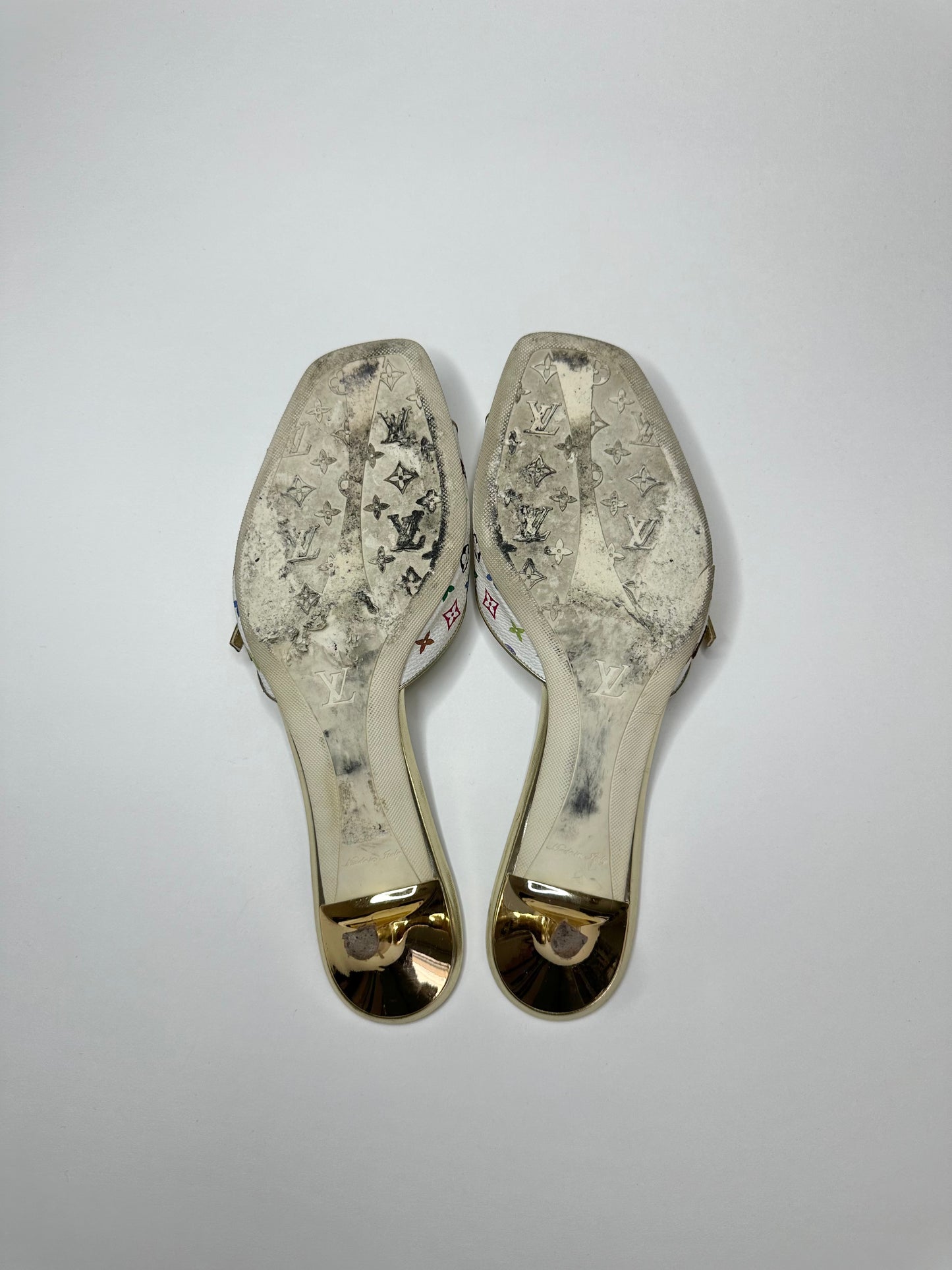 Louis Vuitton Multicolor Sandals 37