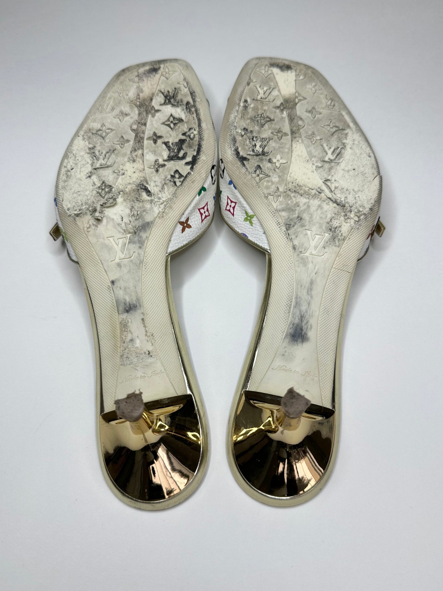Louis Vuitton Multicolor Sandals 37