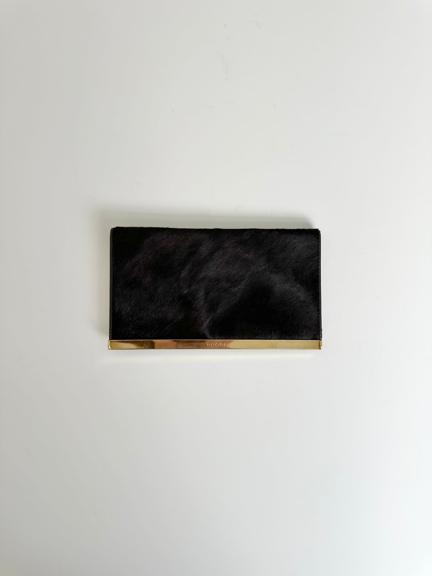 Gucci Brown Ponyhair Wallet