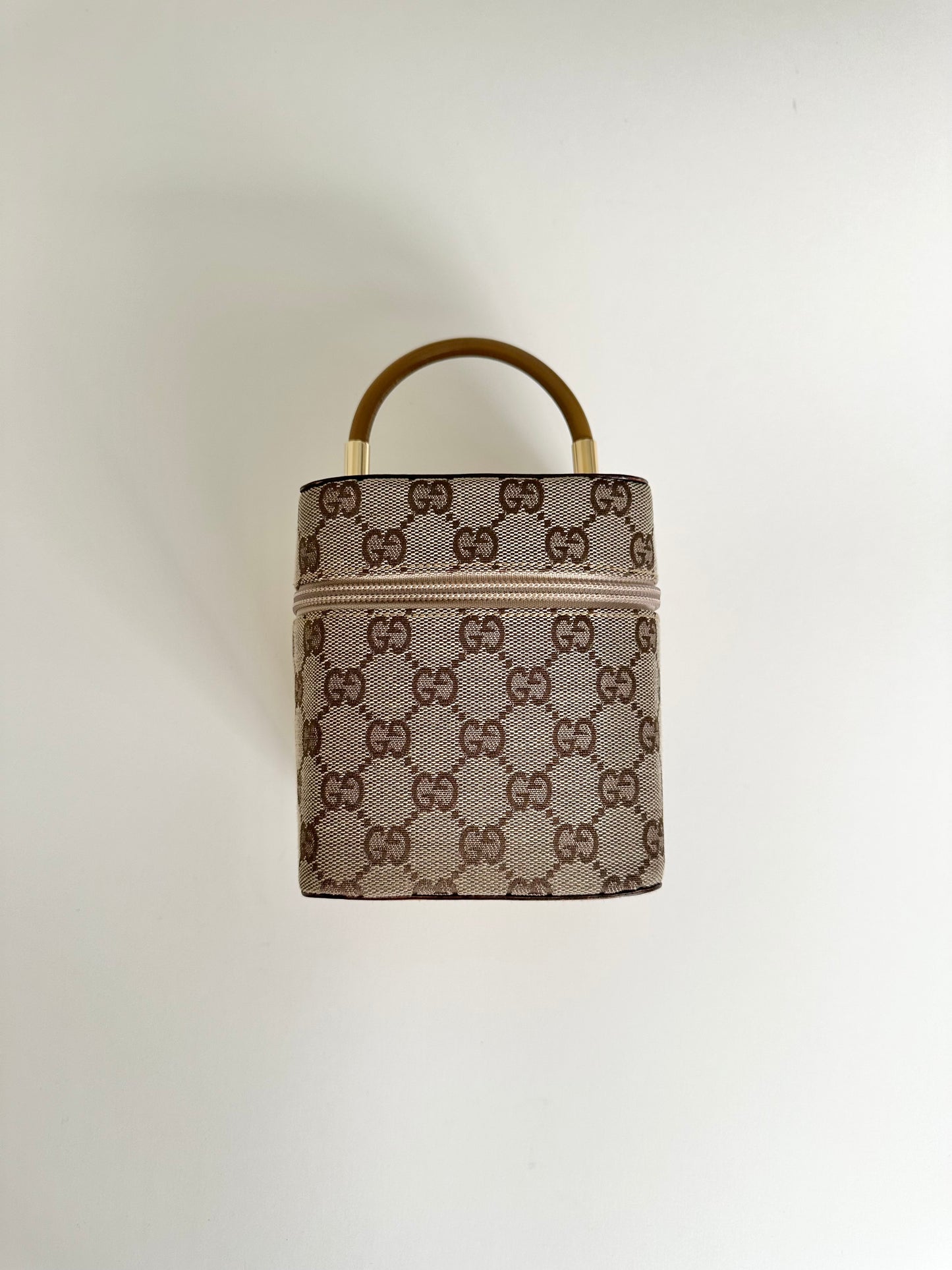 Gucci Beige Monogram Vanity
