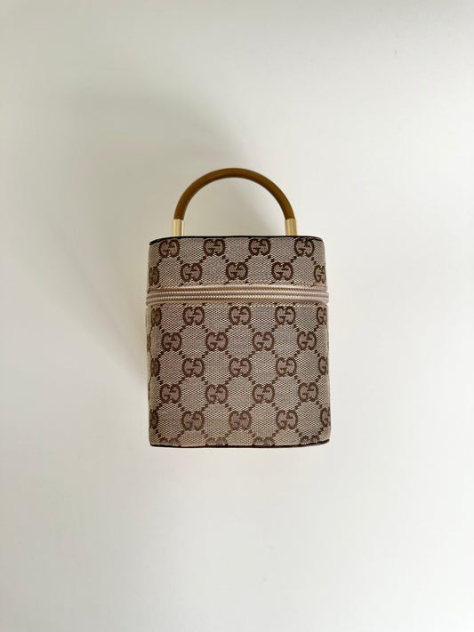 Gucci Beige Monogram Vanity