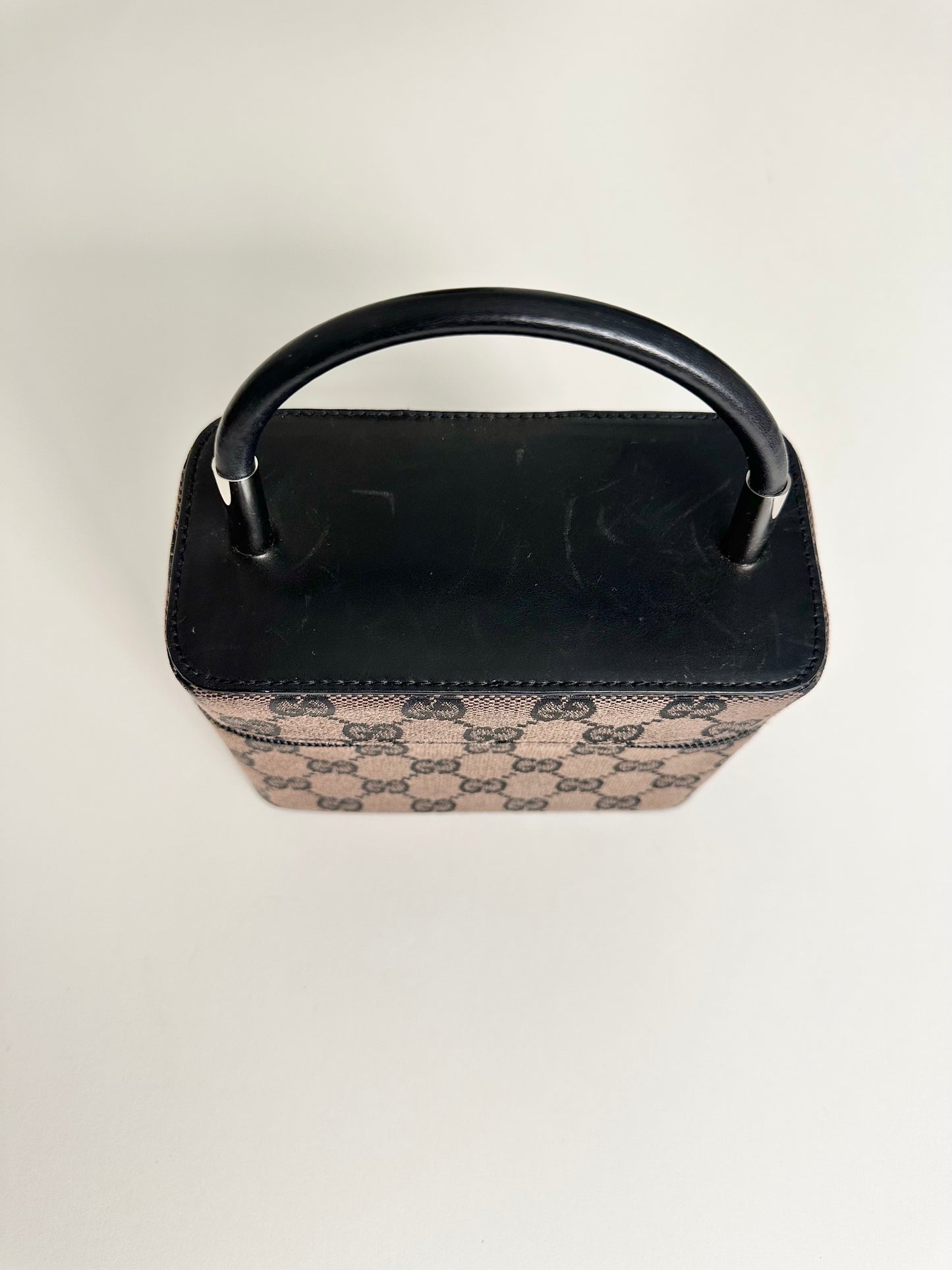Gucci Brown Monogram Vanity