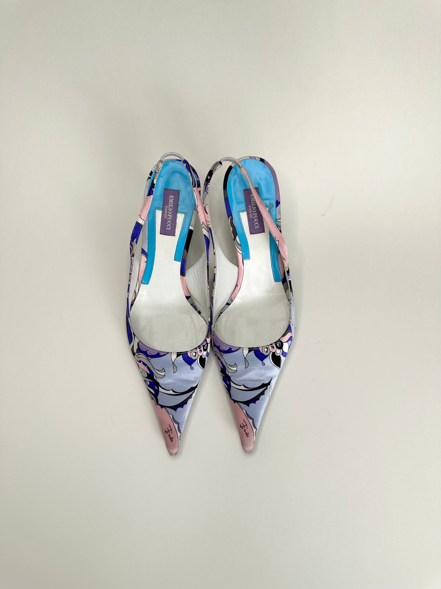 Pucci Satin Slingback 35.5