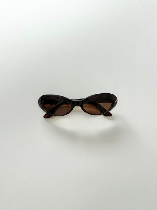 Gucci Brown Cat Eye Sunglasses