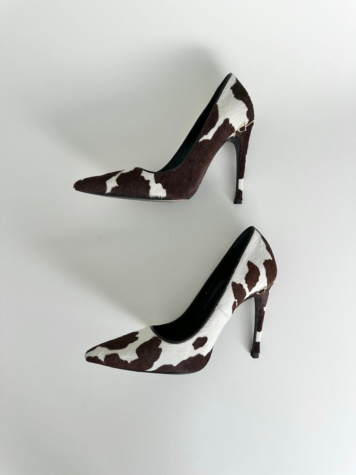Gucci Ponyhair Horsebit Pumps 36.5