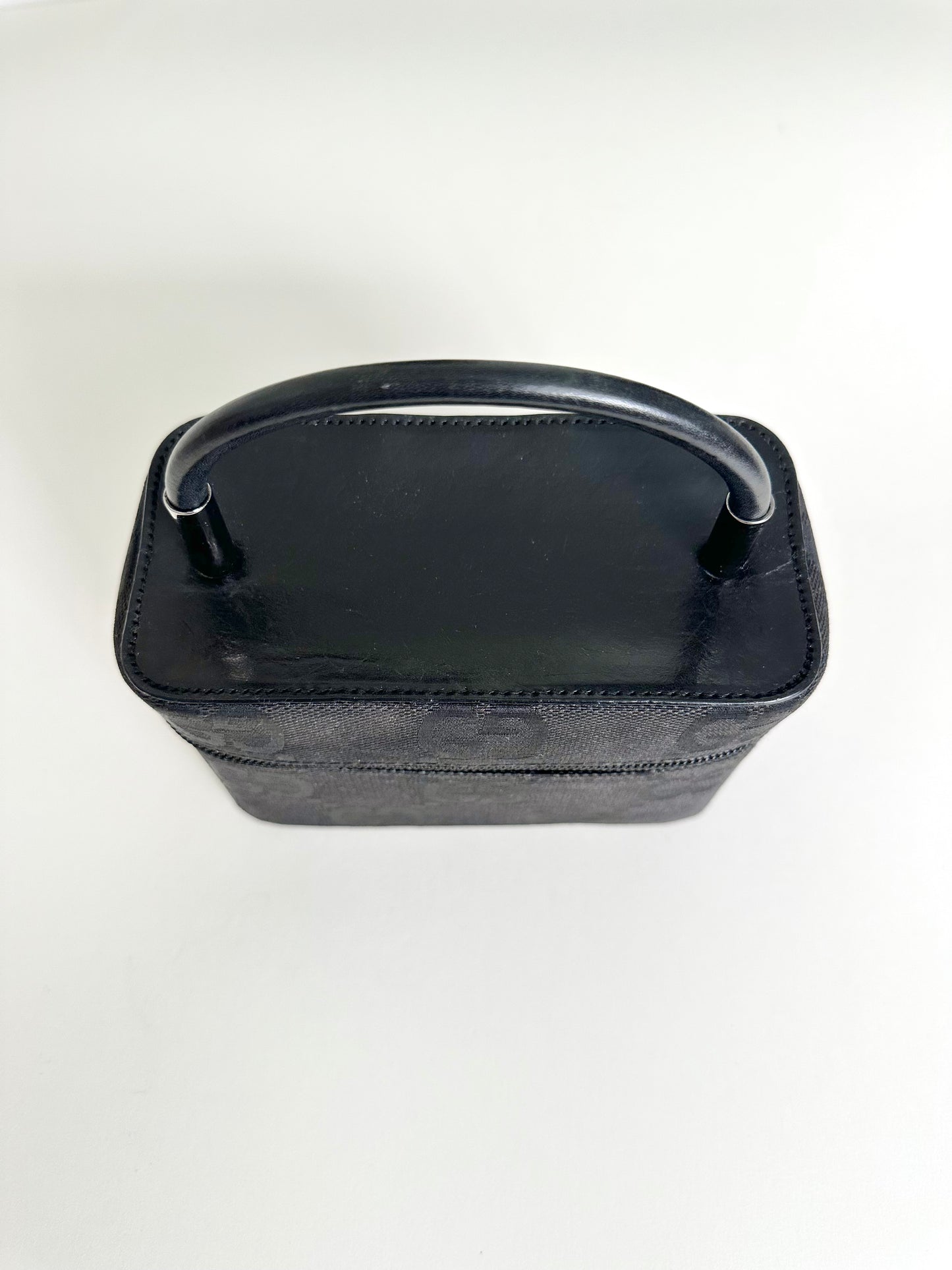 Gucci Black Monogram Vanity