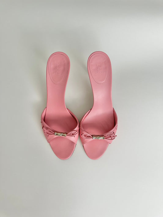 Gucci Pink Sandals 37.5