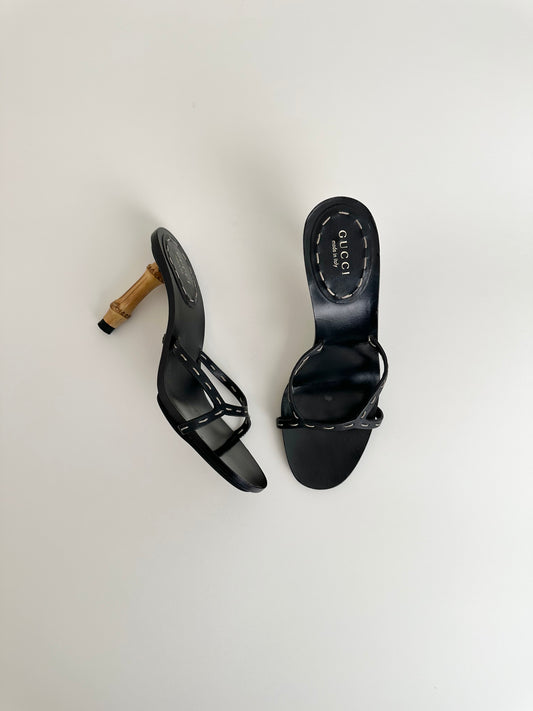 Gucci Tom Ford Bamboo Sandals 35.5