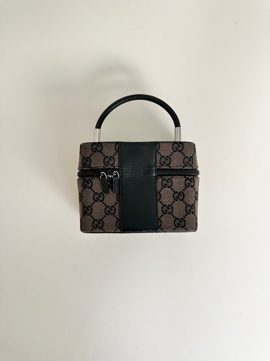 Gucci Brown Monogram Vanity