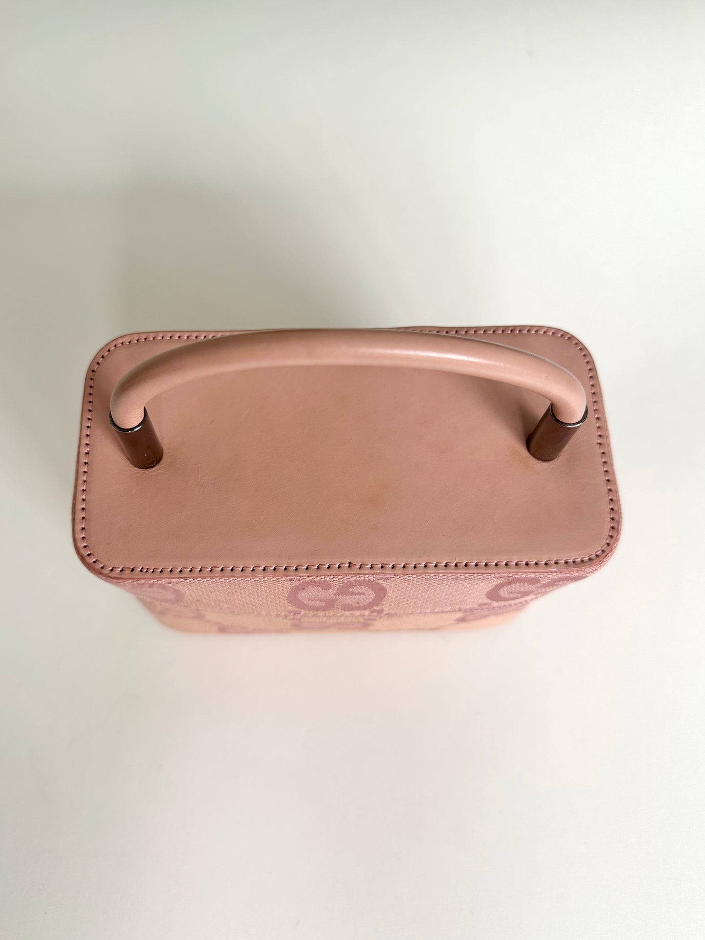 Gucci Pink Monogram Vanity
