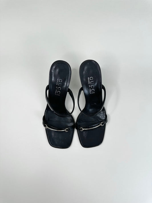 Gucci Slim Horsebit Sandals 35