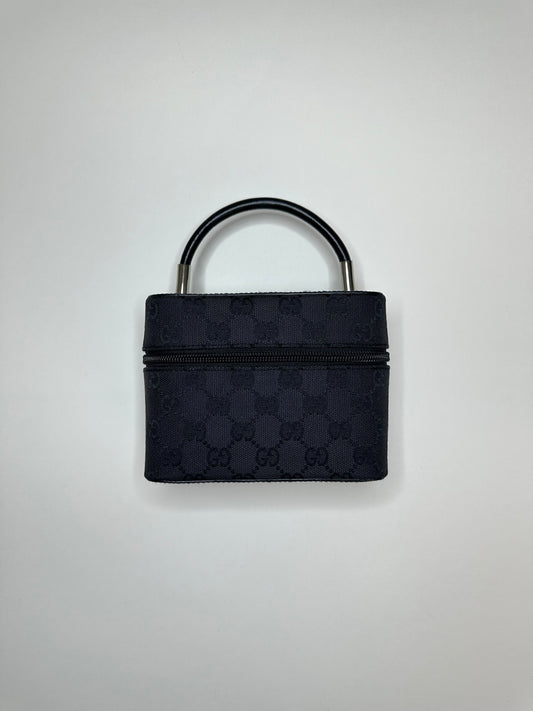 Gucci Black Monogram Vanity