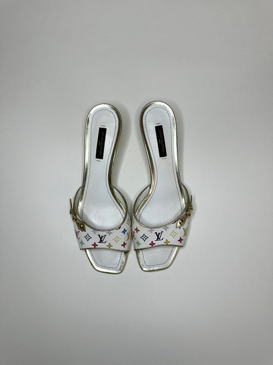 Louis Vuitton Multicolor Sandals 37