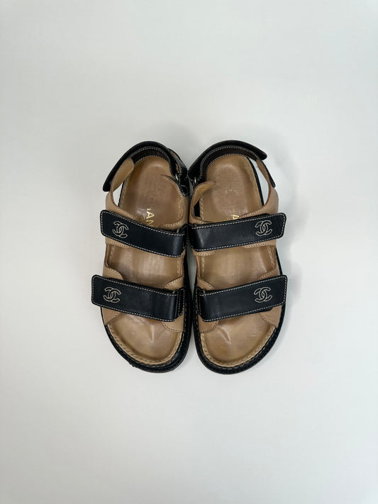 Chanel Dad Sandals 36